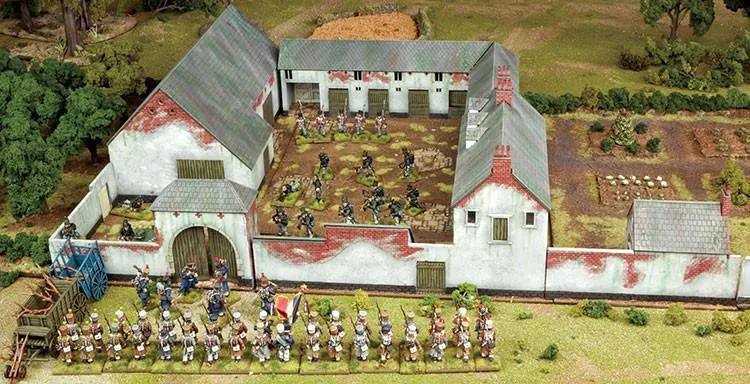 Bolt Action Farmhouse Assault La Haye Sainte Collectors Edition décor