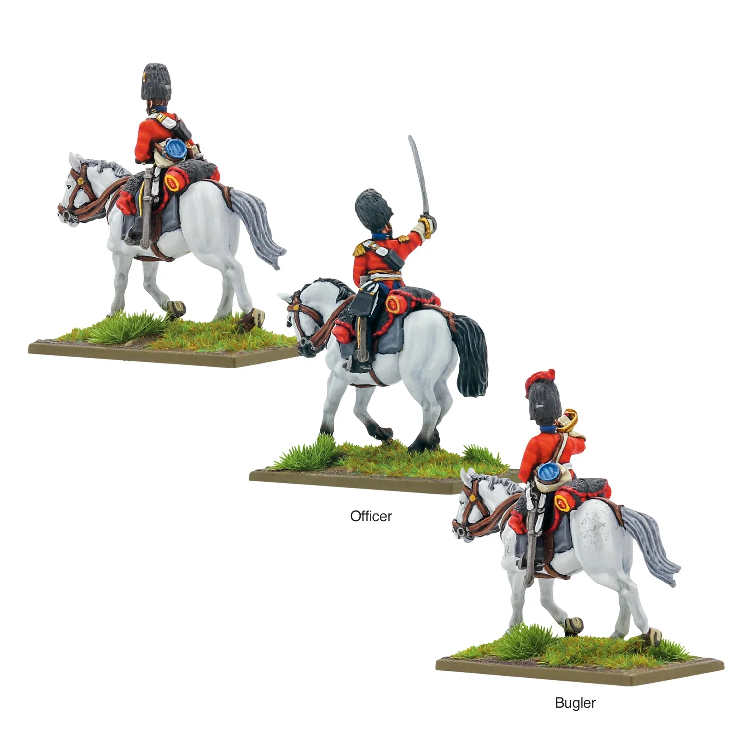 Warlord Games Black Powder Scots Greys figurines commandement métal