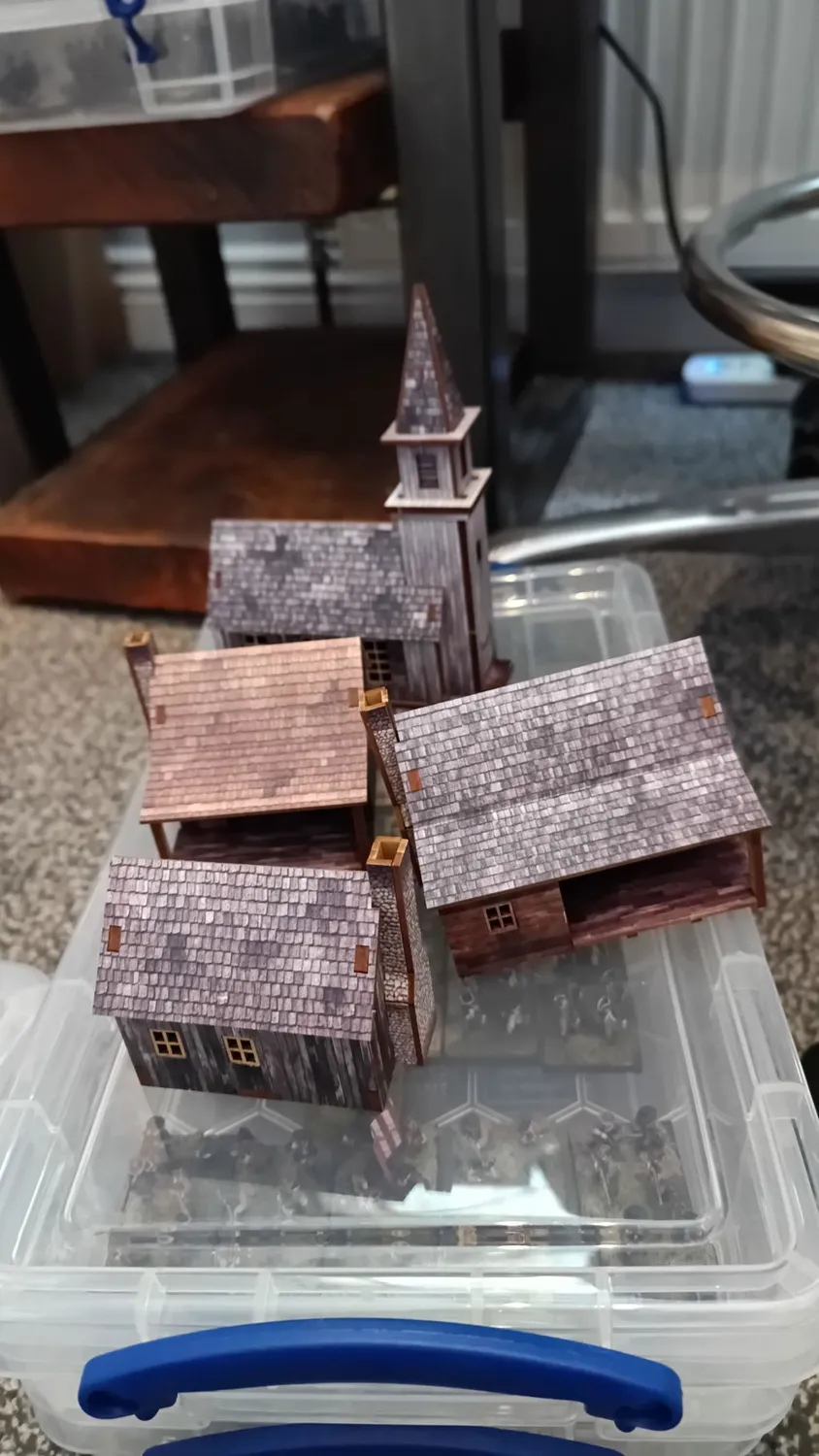 Bolt Action Pre-Painted American Farm décor ferme Epic Battles