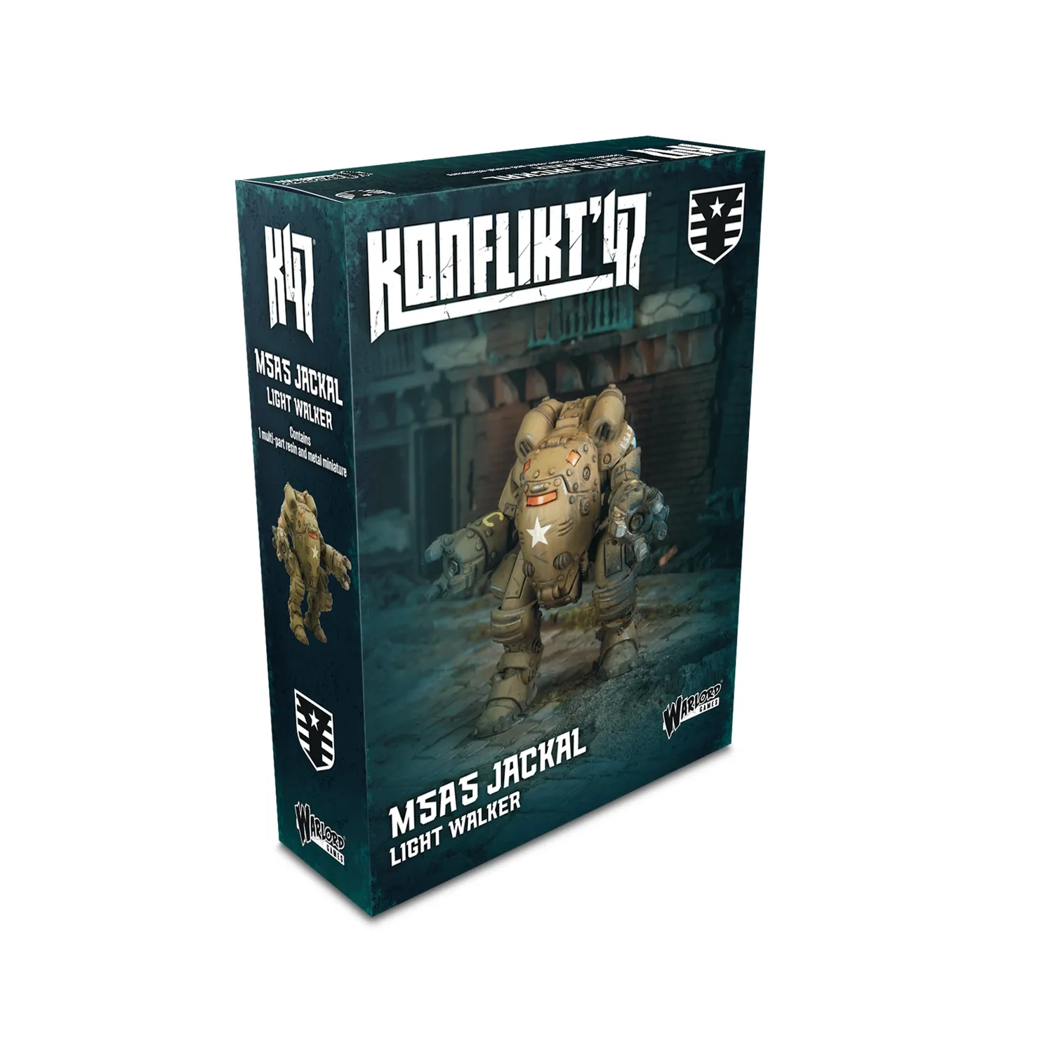 Bolt Action Konflikt'47 Jackal Light Walker figurine walker