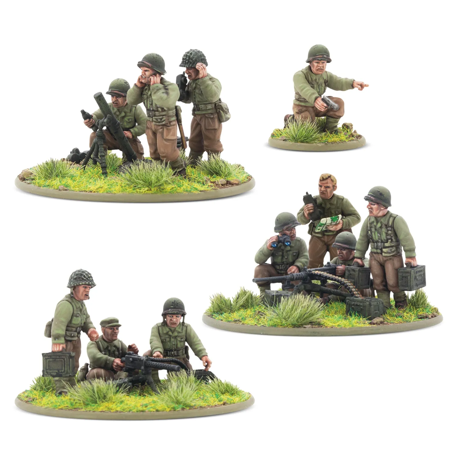 Bolt Action Stars and Stripes US Starter Army boîte plastique