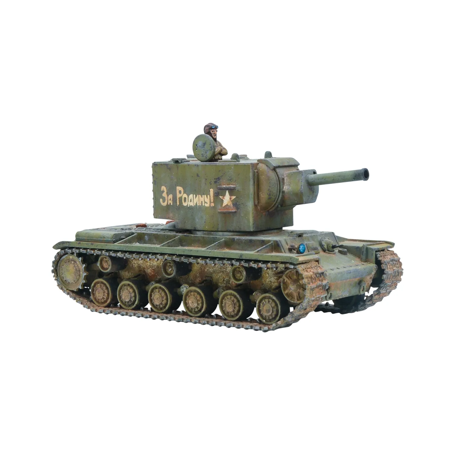 Bolt Action KV-1/2 Heavy Tank char en plastique soviétique