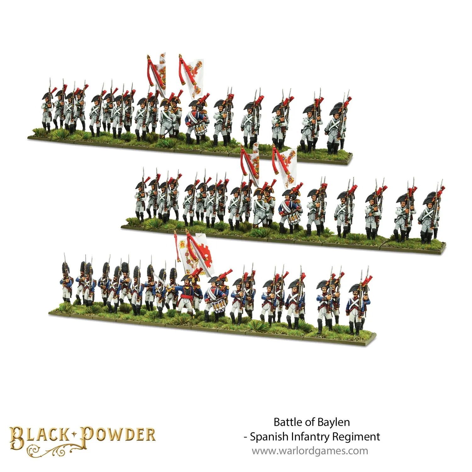 Warlord Games Black Powder Battle of Baylen régiment espagnol