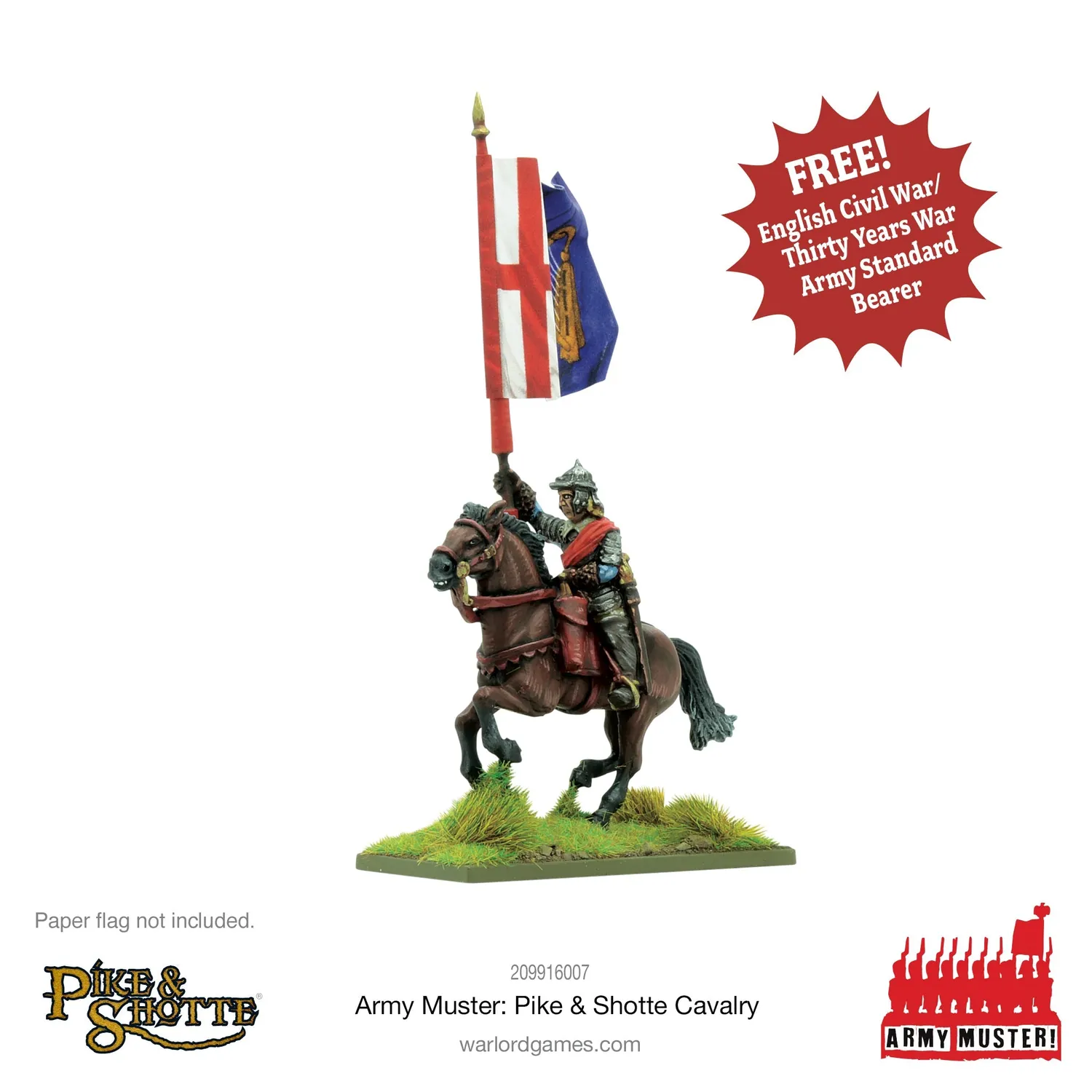 Bolt Action Army Muster Pike & Shotte Cavalry cavalerie 36 figurines