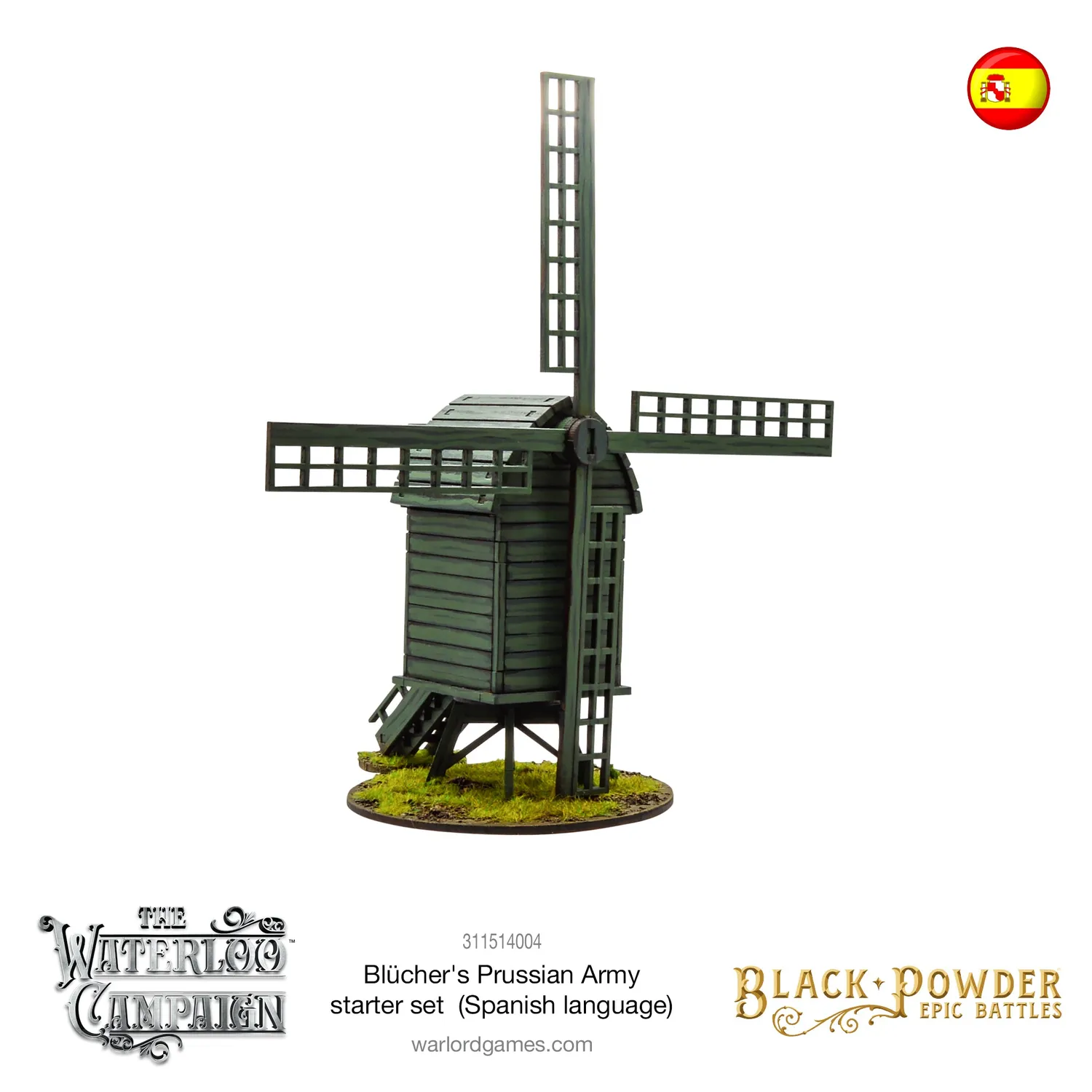 Warlord Games Black Powder Epic Battles Waterloo Blücher's Prussian Army Starter Set espagnol