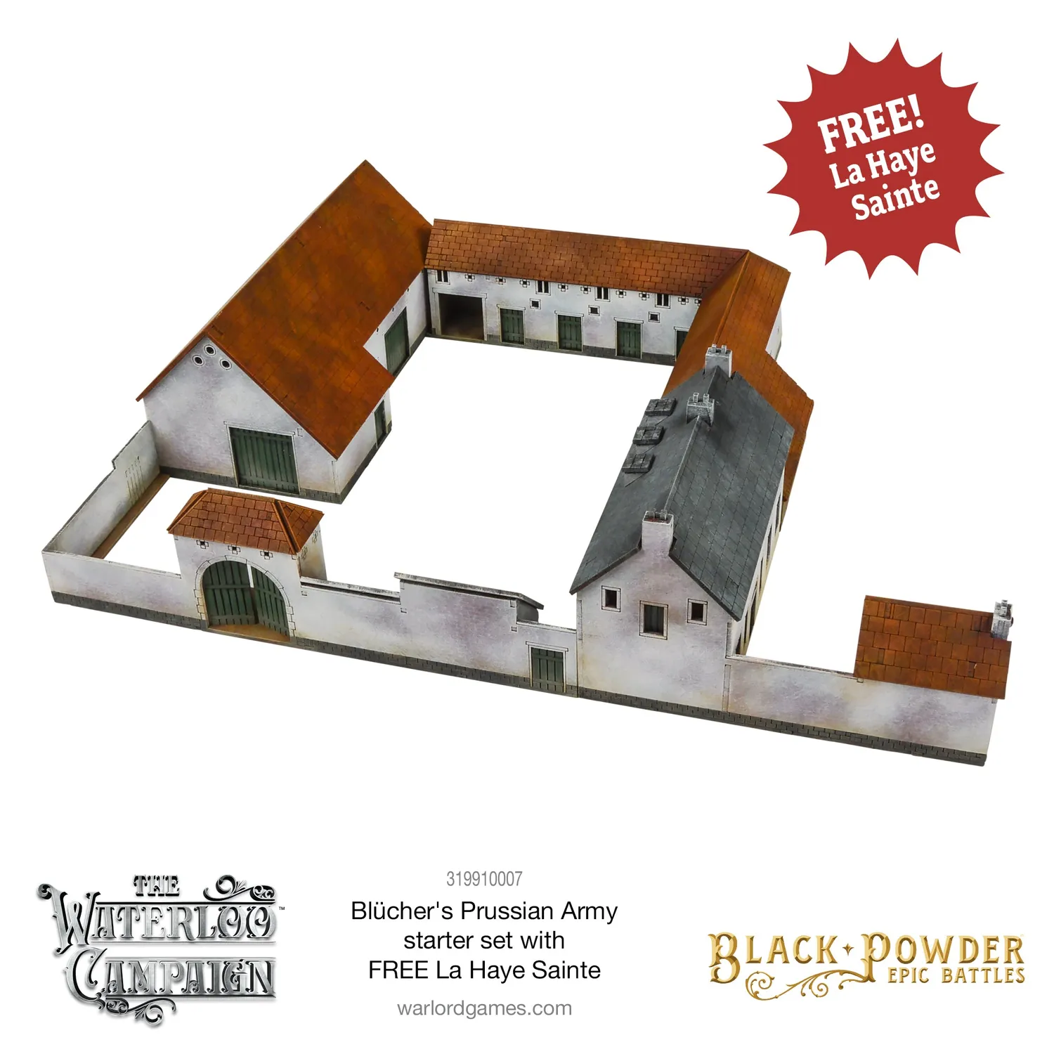 Bolt Action Black Powder Epic Battles Waterloo Prussian Starter Army coffret armée