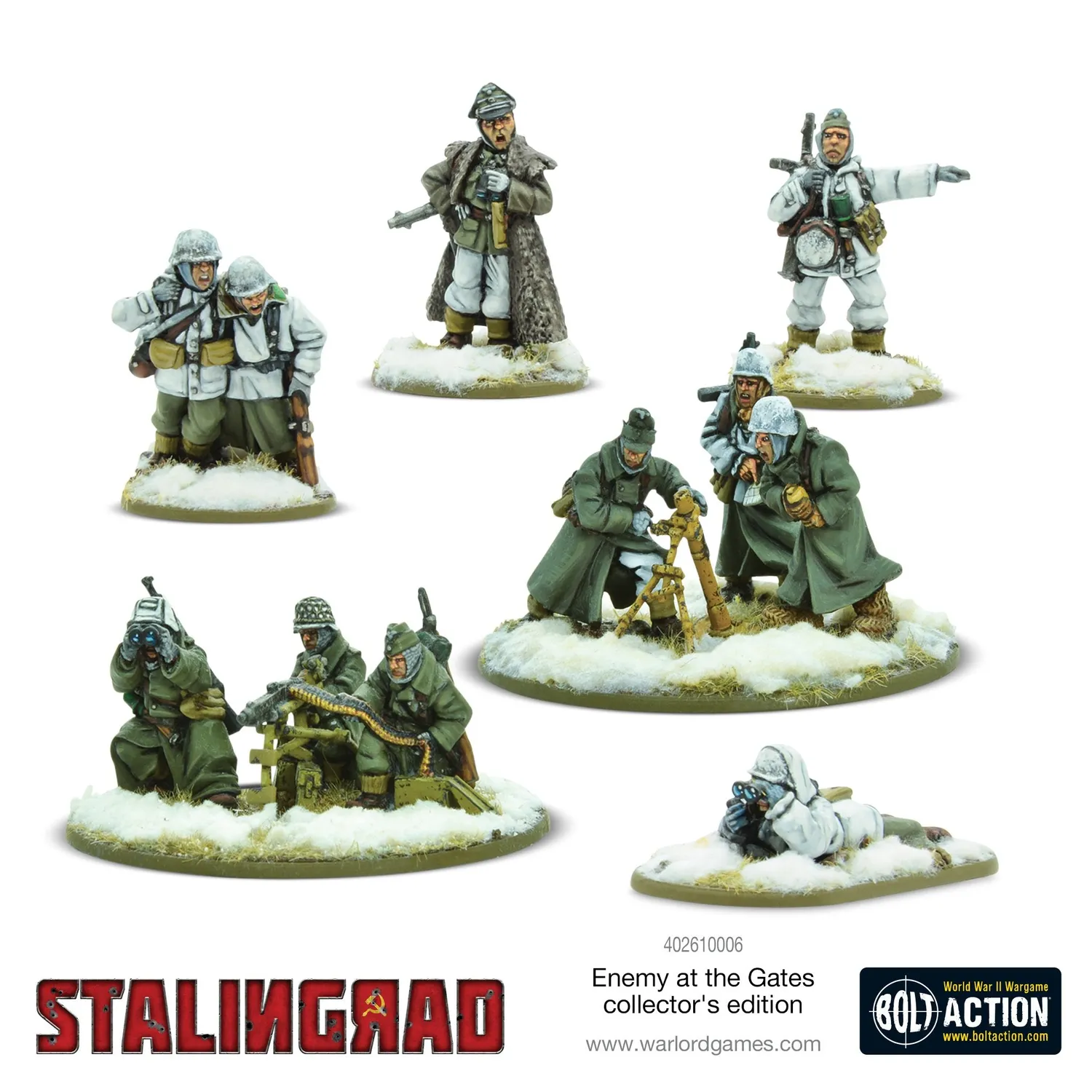 Bolt Action Enemy at the Gates Stalingrad coffret collector