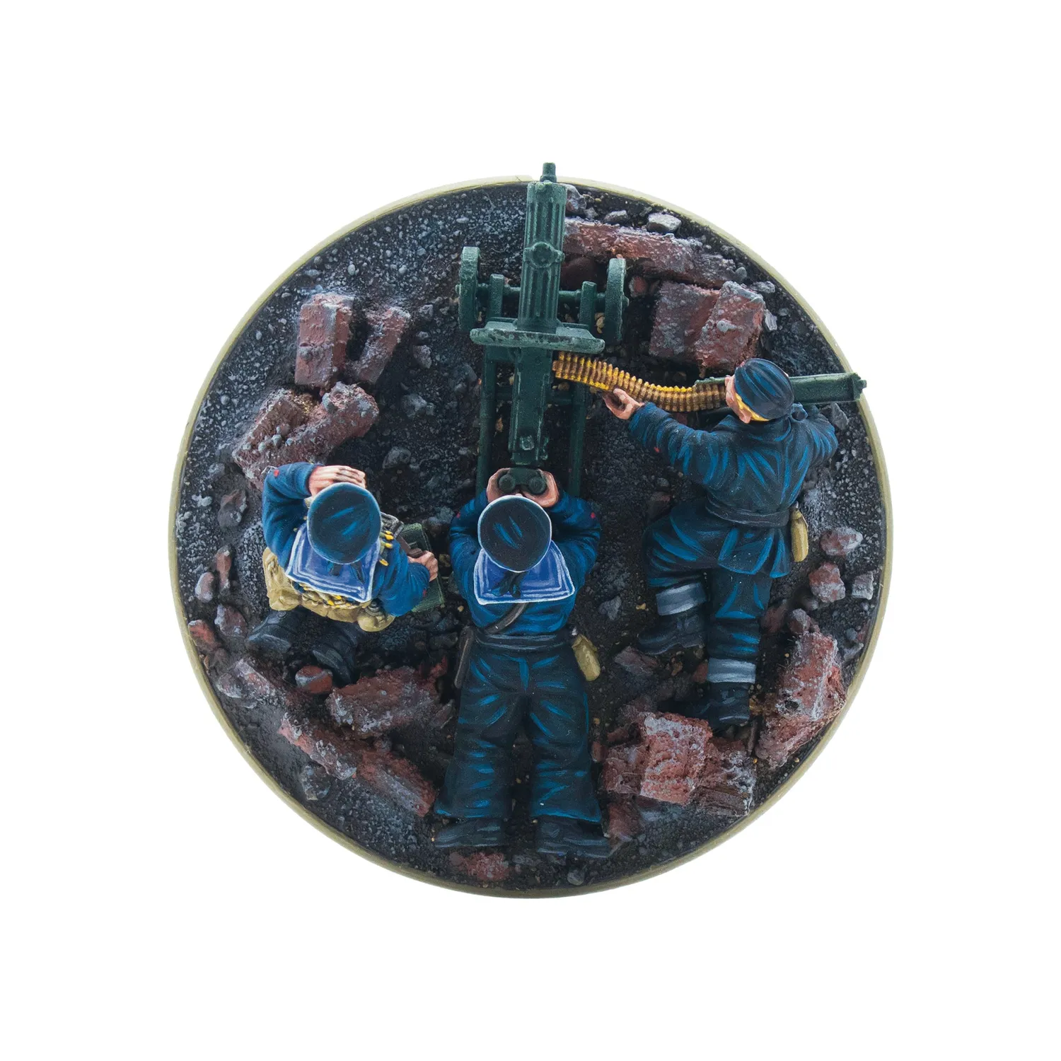 Bolt Action Soviet Naval Brigade mitrailleuse figurines MMG