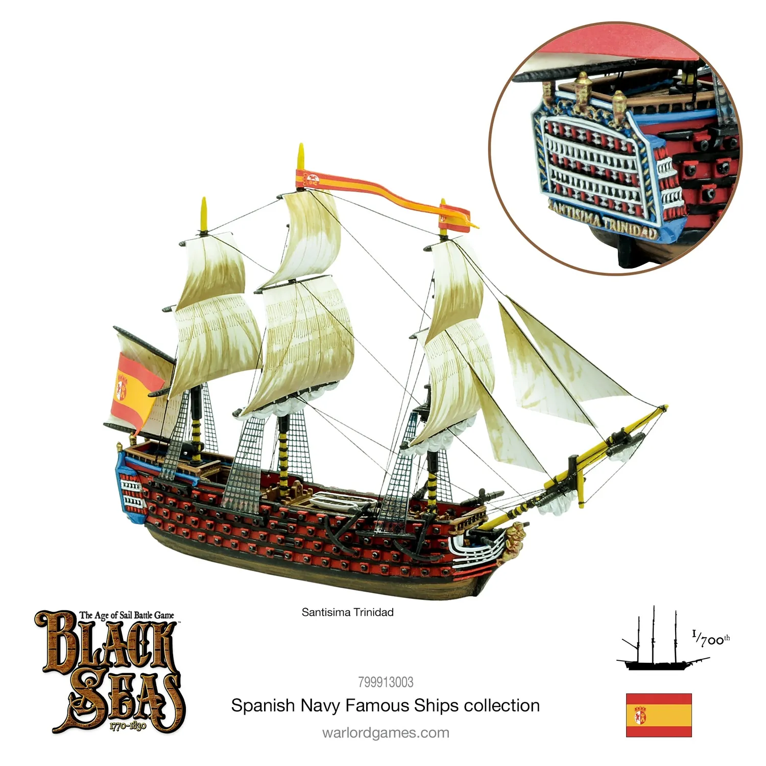 Bolt Action Black Seas Spanish Navy Famous Ships Bundle