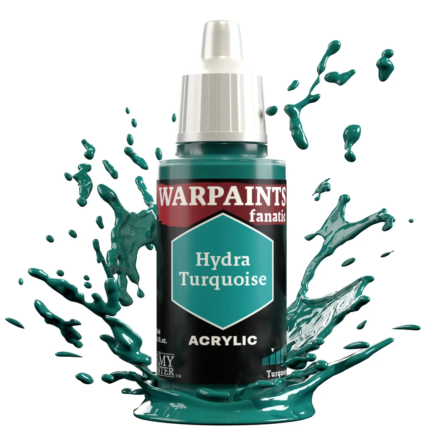 Army Painter Warpaints Fanatic Hydra Turquoise peinture 18 ml opaque