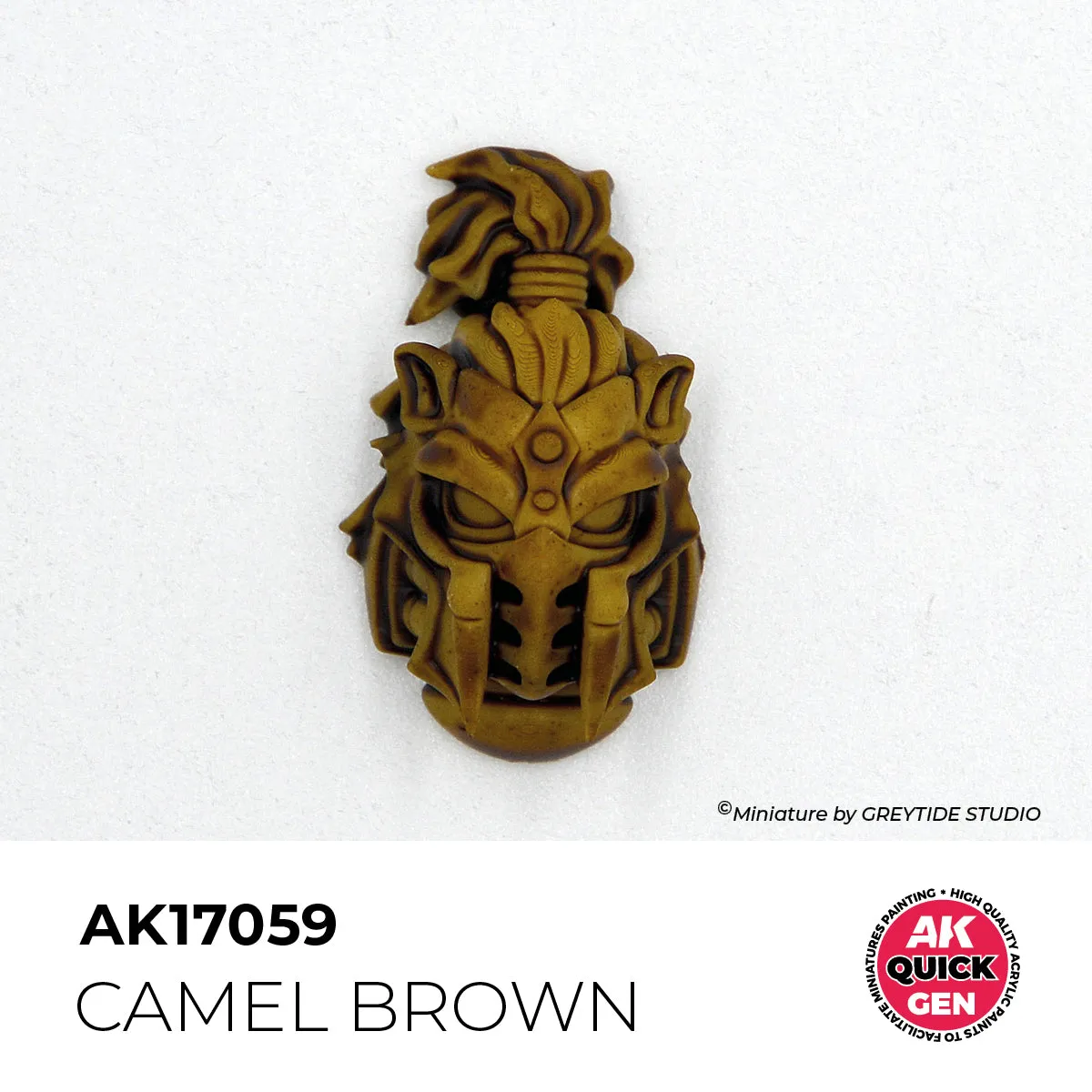 AK Interactive Quick Gen Camel Brown peinture acrylique 18 ml