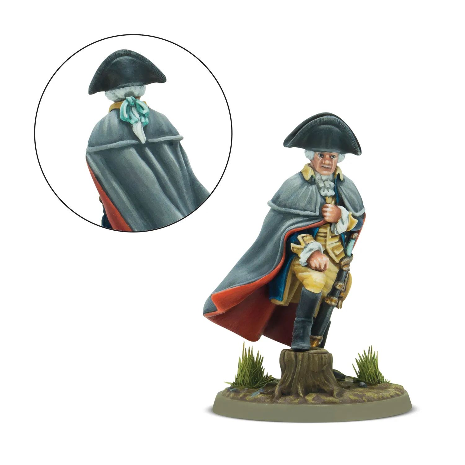 Bolt Action Soldier of Fortune 36 George Washington figurine résine