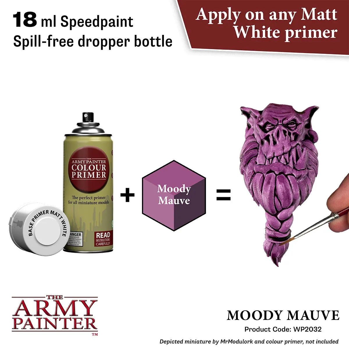 Bolt Action Speedpaint Moody Mauve peinture figurines mauve