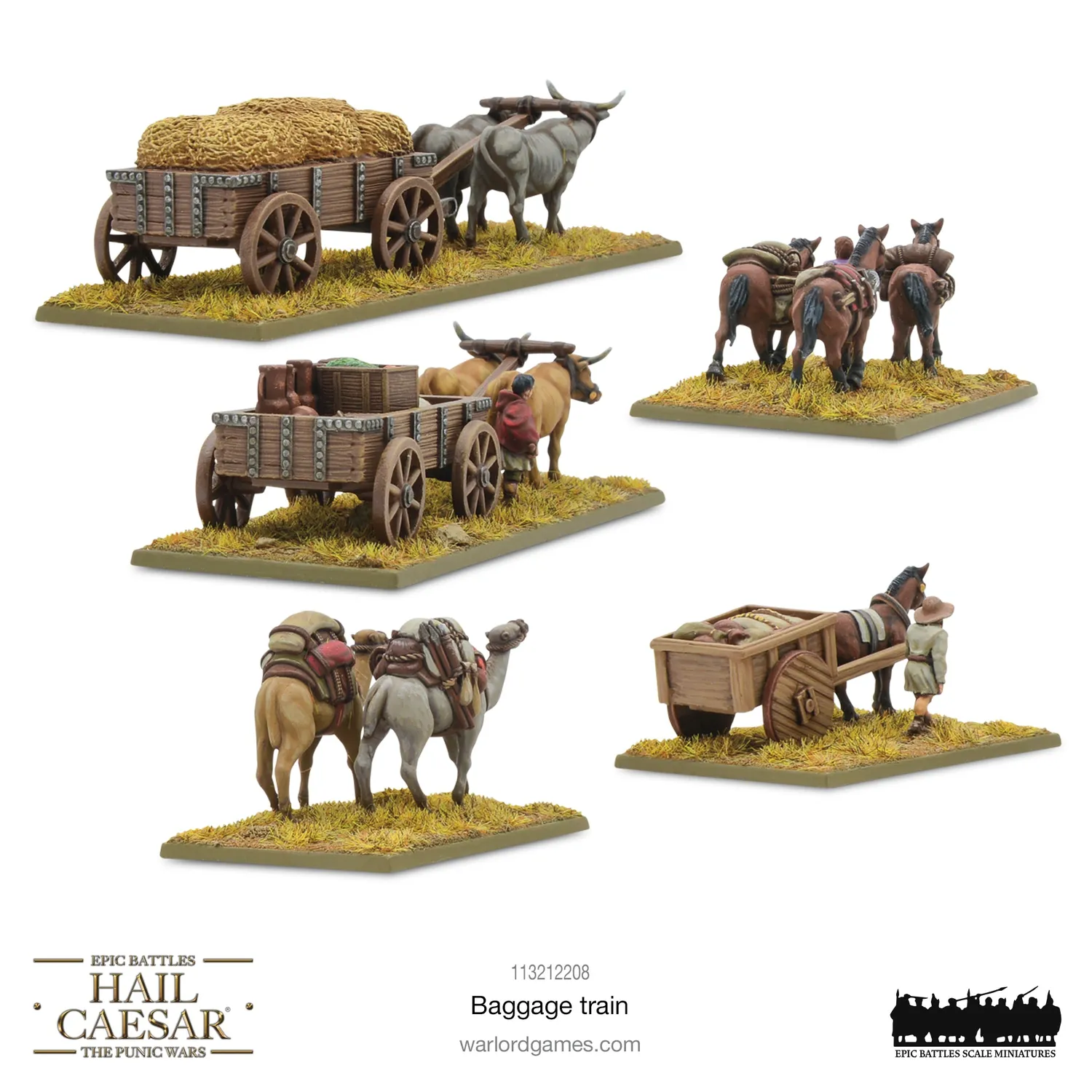 Warlord Games Hail Caesar Epic Battles Baggage Train figurines résine