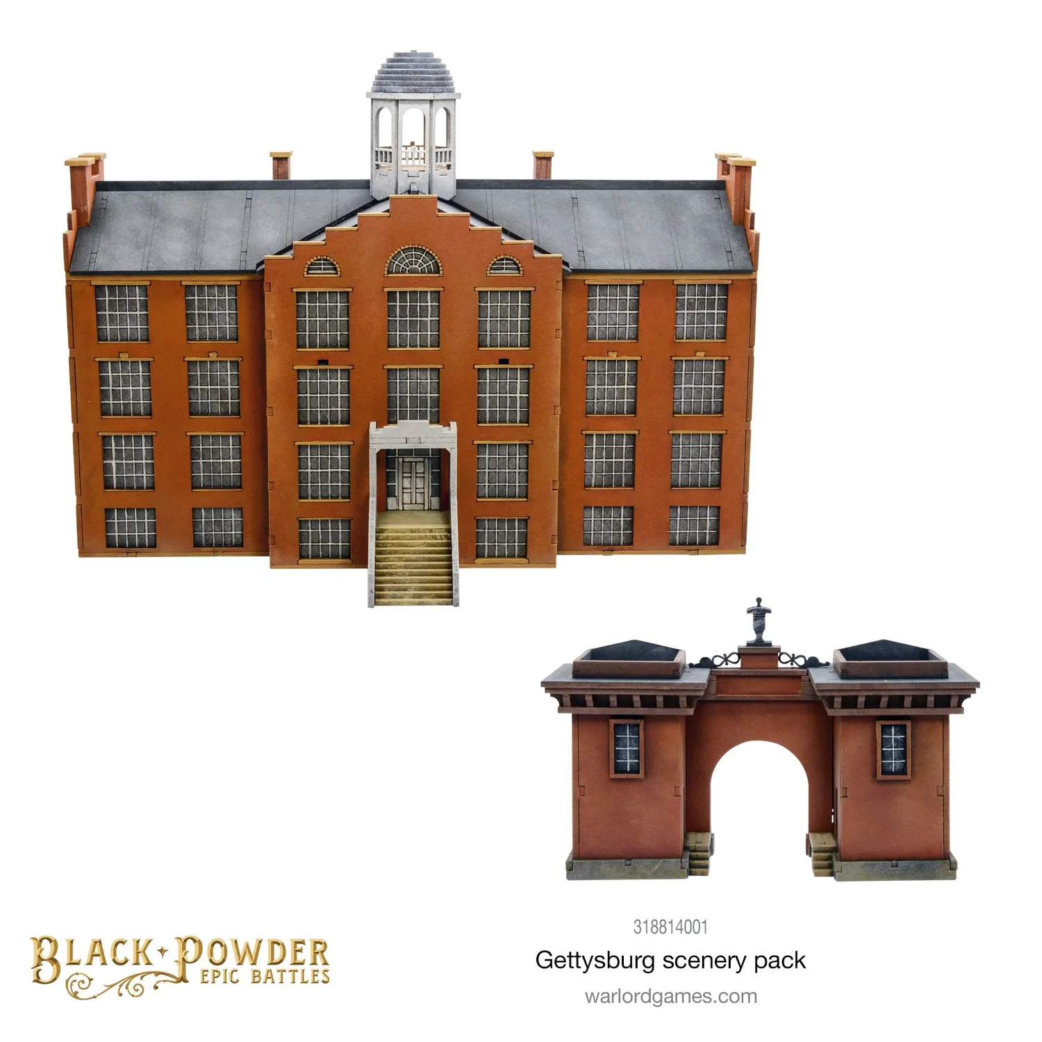 Bolt Action Epic Battles ACW Gettysburg Scenery Pack décor MDF