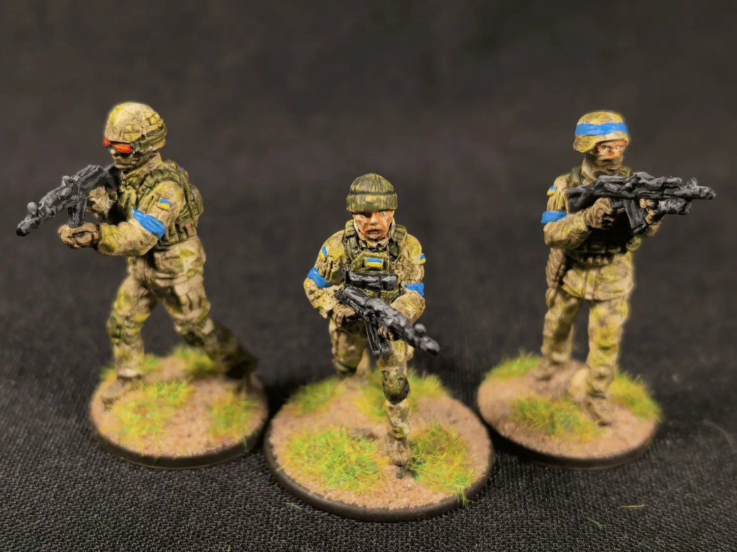 Ares Wargames Réguliers Ukrainiens figurines 28mm métal x24