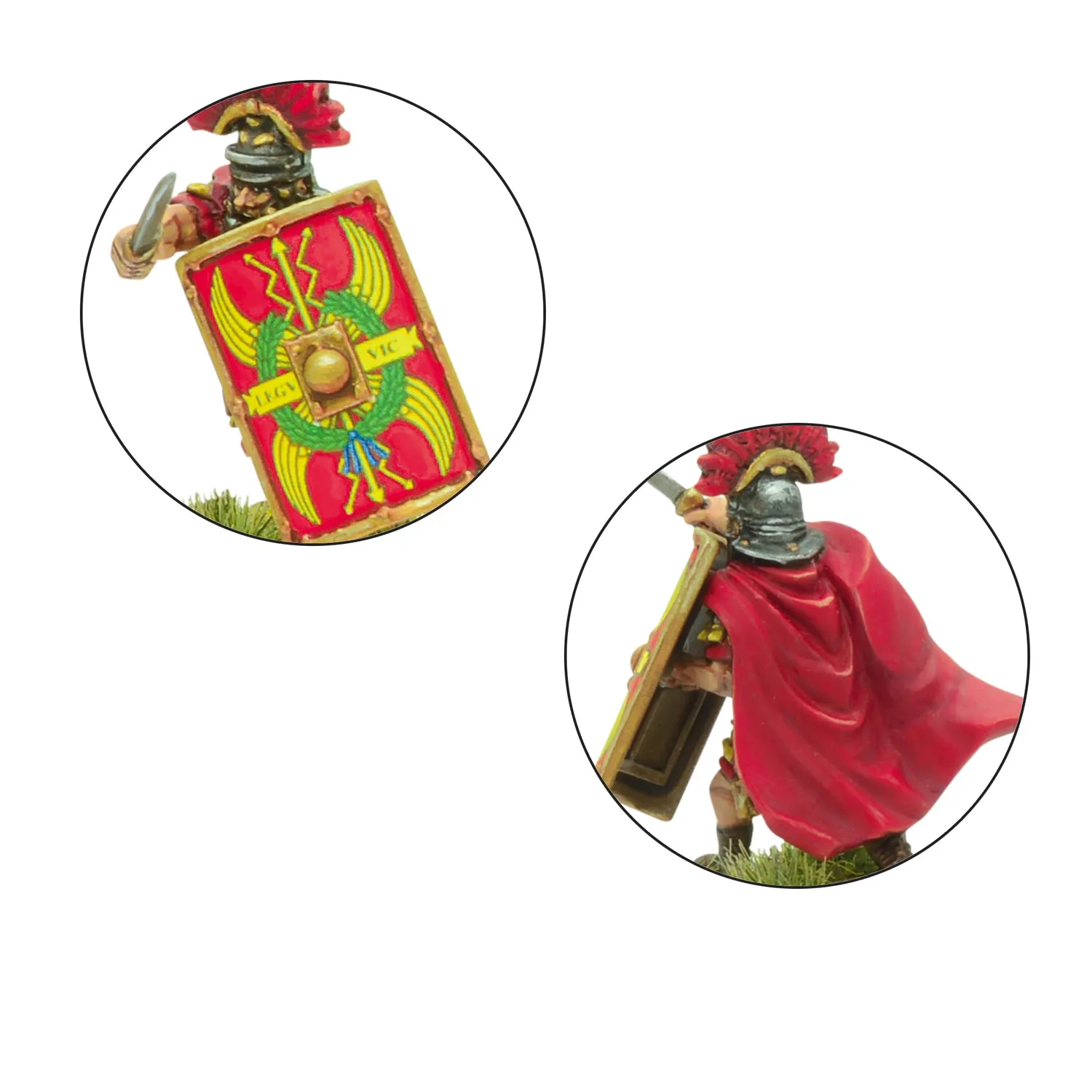 Bolt Action Hail Caesar Testudo figurines romains résine