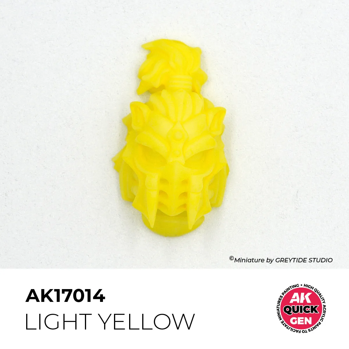 Bolt Action AK Interactive QuickGen LIGHT YELLOW 18 ml peinture acrylique jaune