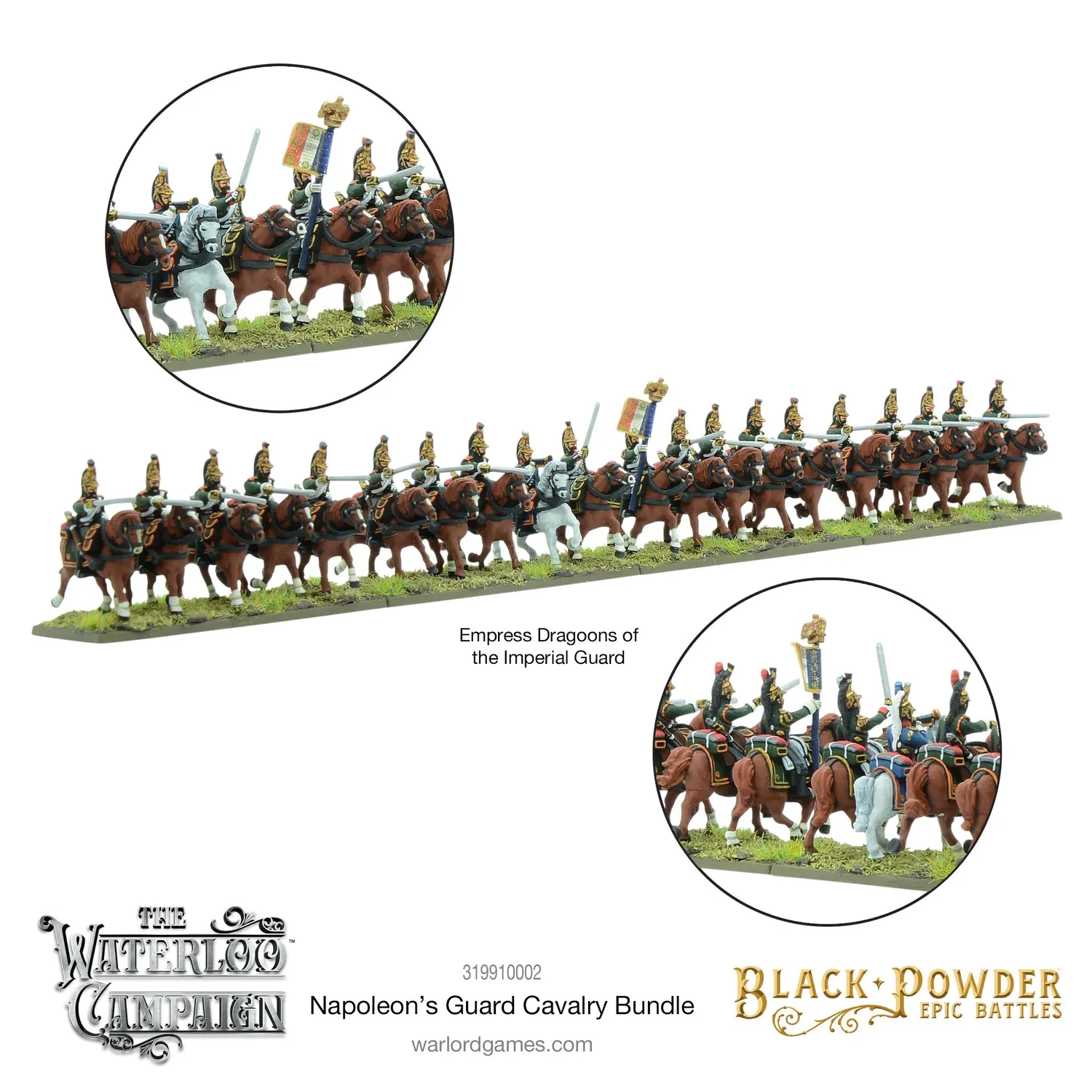 Black Powder Epic Battles Waterloo Napoleon's Guard Cavalry Bundle cavalerie