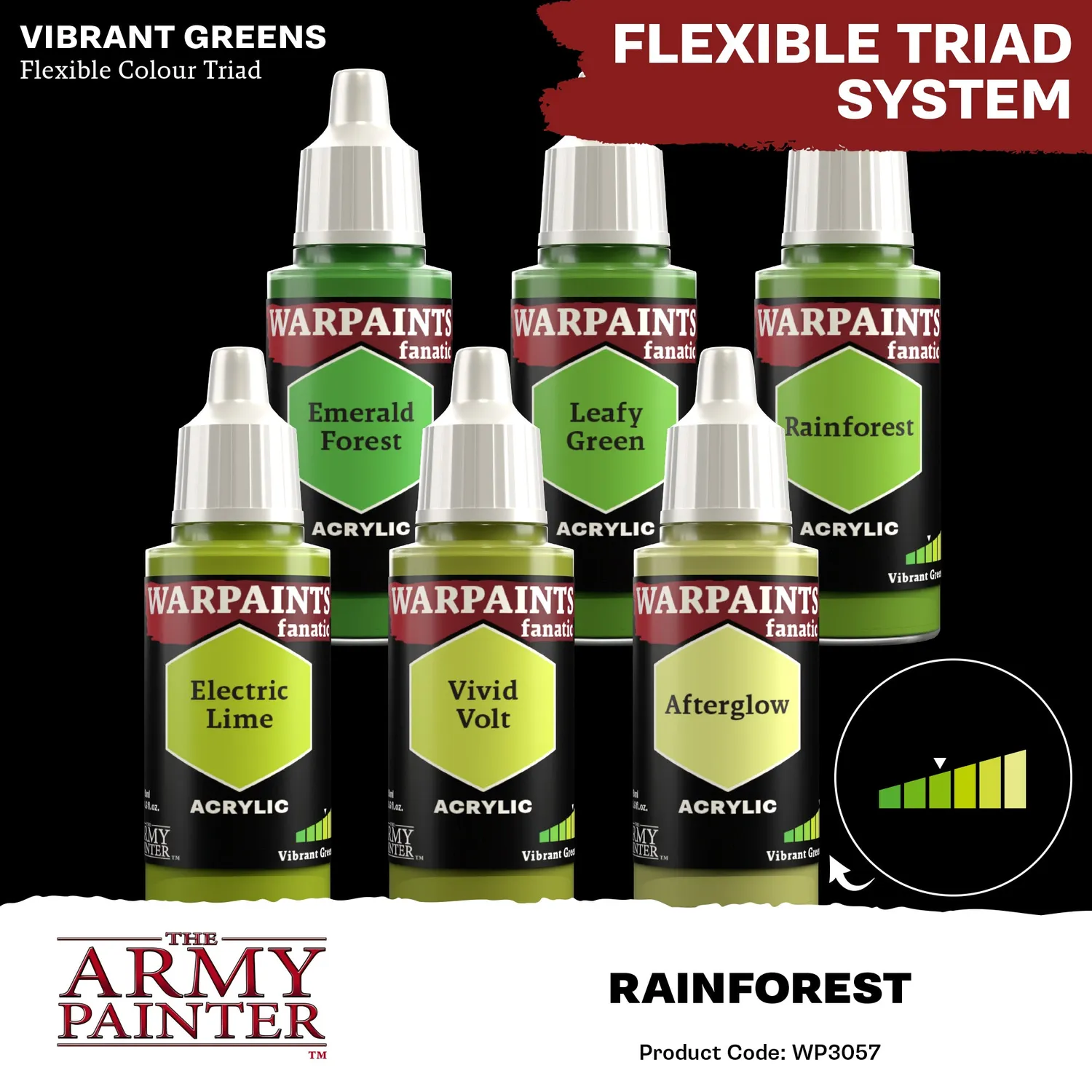 Army Painter Warpaints Fanatic Rainforest peinture 18 ml