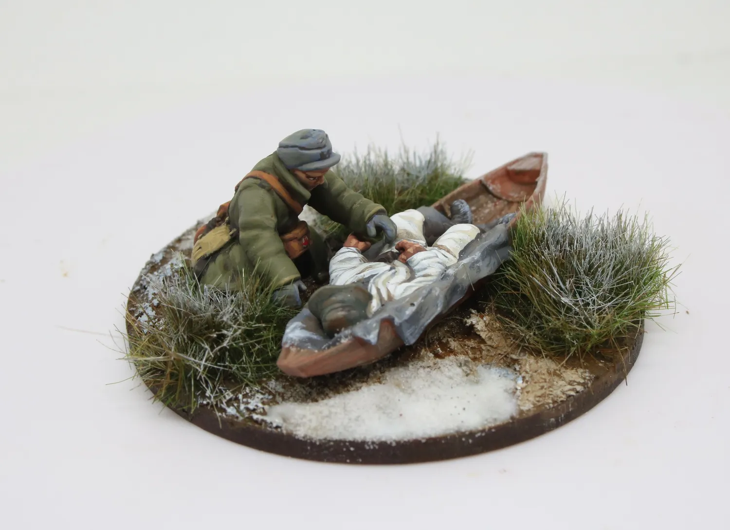 Des Tranchées aux Barricades État-major finlandais figurines Guerre d’Hiver
