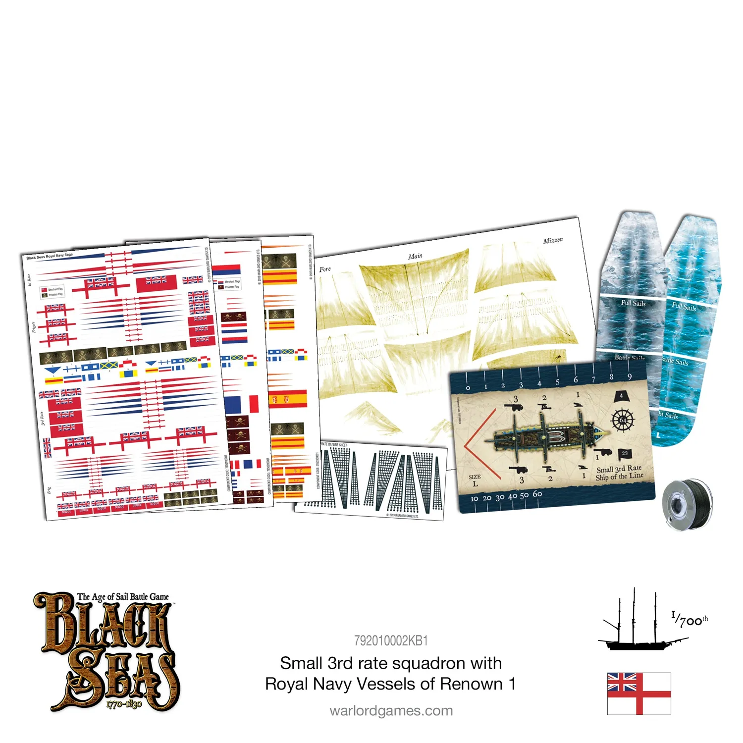 Black Seas Small 3rd Rate Squadron Royal Navy Vessels of Renown 1 navires