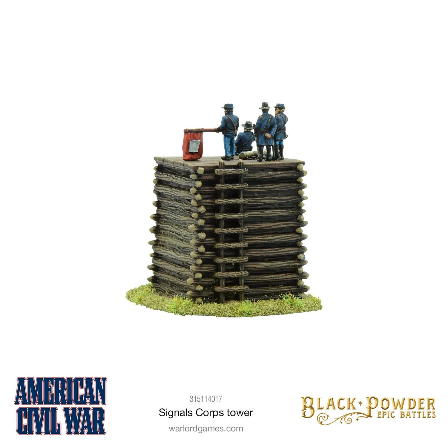 Black Powder Epic Battles tour signal ACW résine