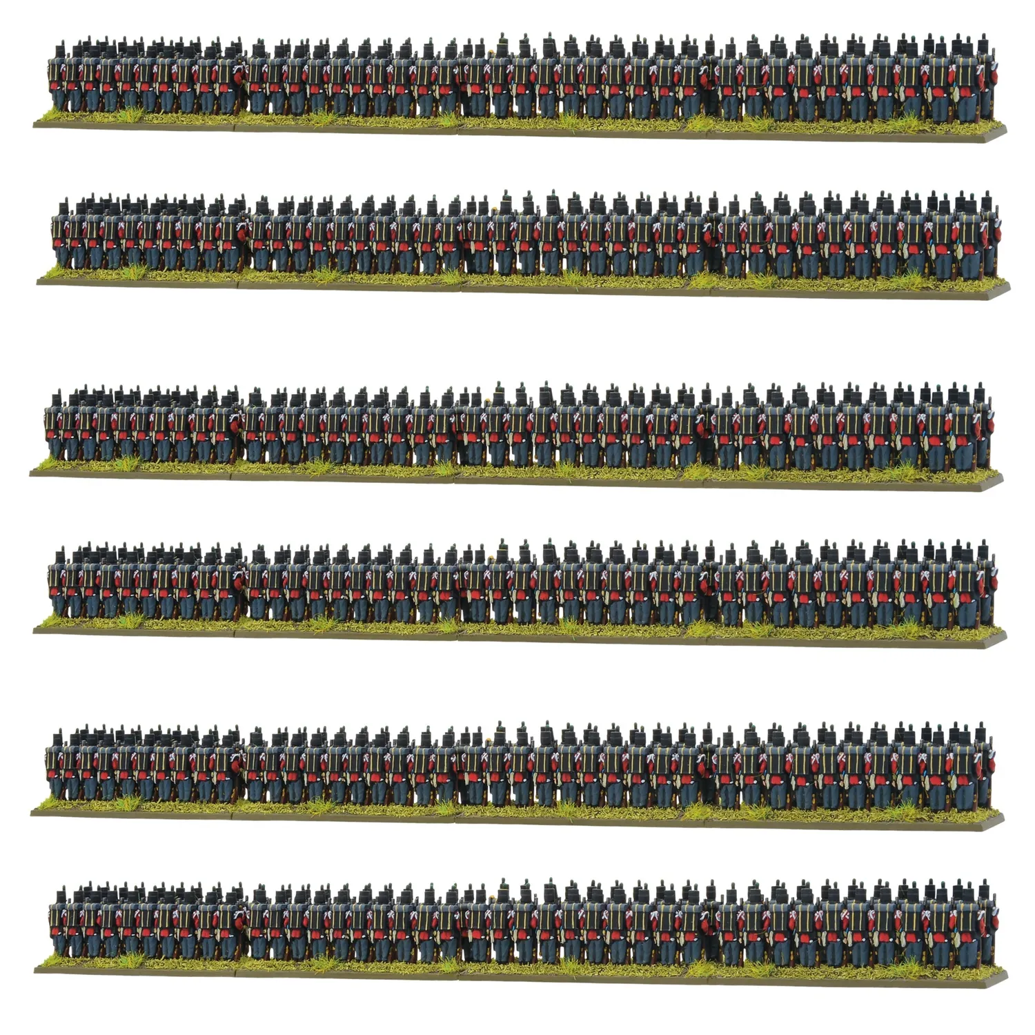 Black Powder Epic British Light Infantry Brigade résine 6 bataillons